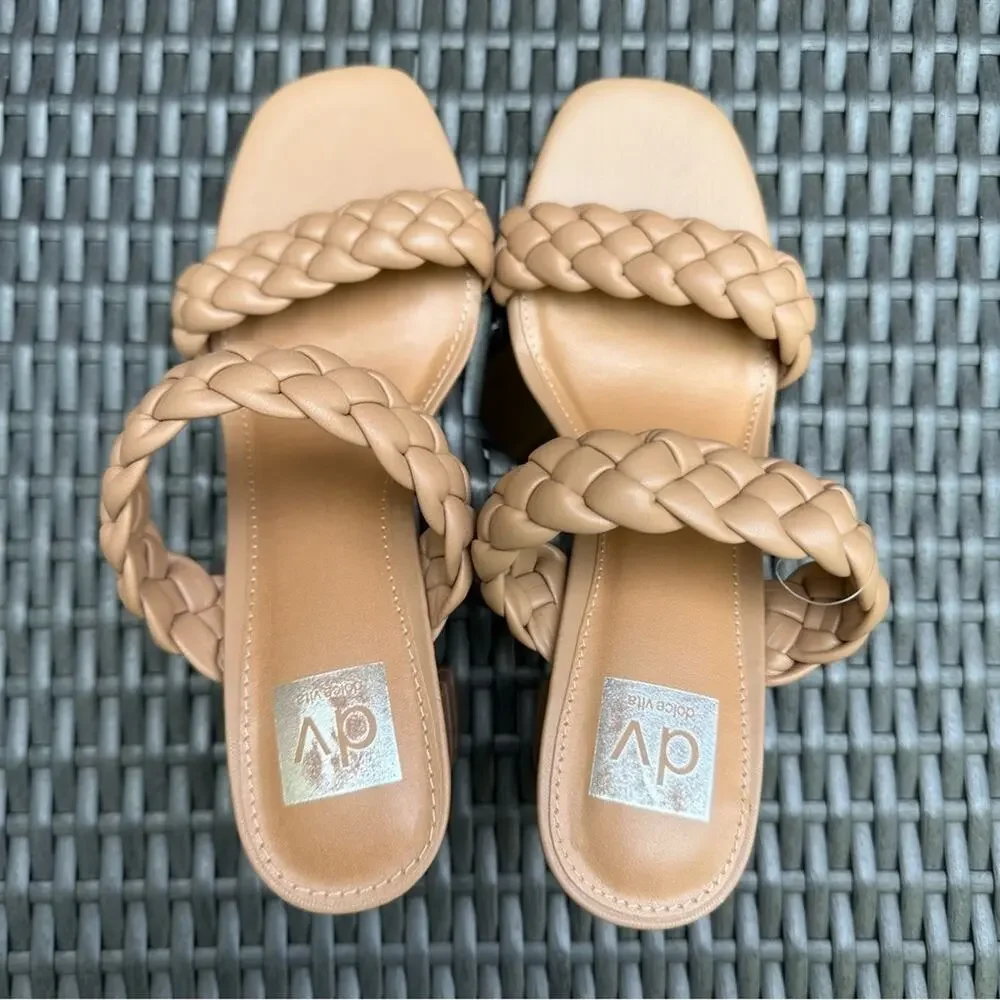 Dolce Vita | NWOB Harvey Tan Block Heels Size 9.5